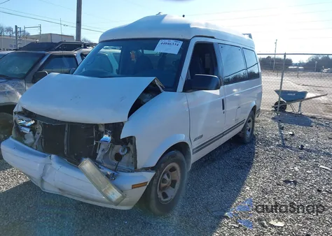 1998 Chevrolet Astro from USA, damaged, VIN 1GNDM19W5WB101591